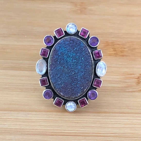 $128  Limited Edition Nicky Butler Estate Ring Size 10 #388/1200 - Picture 4 of 6